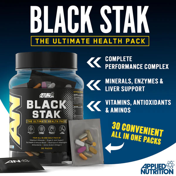 Applied Nutrition Black Stak - 30 Packs