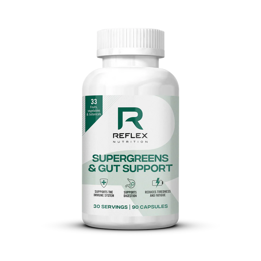 Reflex Nutrition Supergreens & Gut Support - 90 Capsules