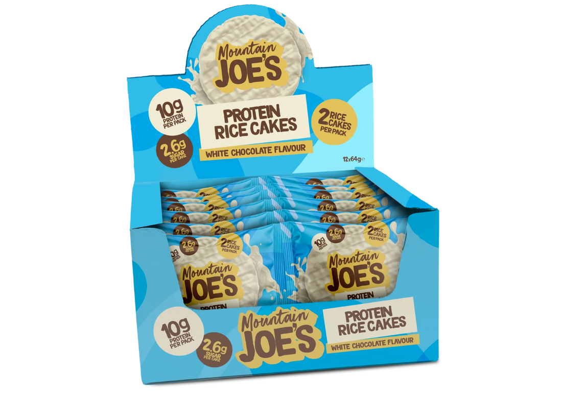 Mountain Joes Protein Rice Cakes 12 x 64g