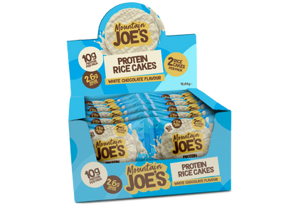 Mountain Joes Protein Rice Cakes 12 x 64g