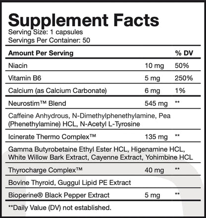 Project AD Shredabull Untamed - 50 Capsules