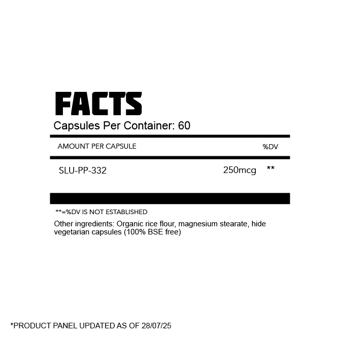 Thoroughbred Labs SLU-PP-332 - 60 Capsules