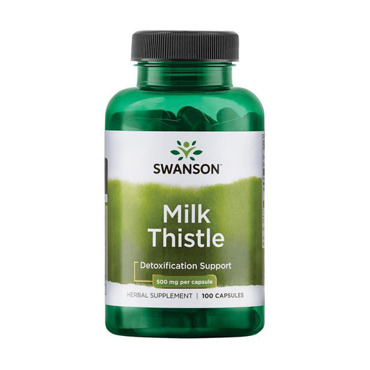 Swanson Milk Thistle 500mg - 100 Capsules