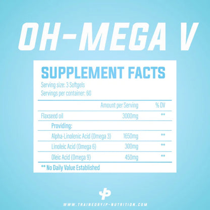 tbJP Nutrition Oh-Mega V - 180 Softgels