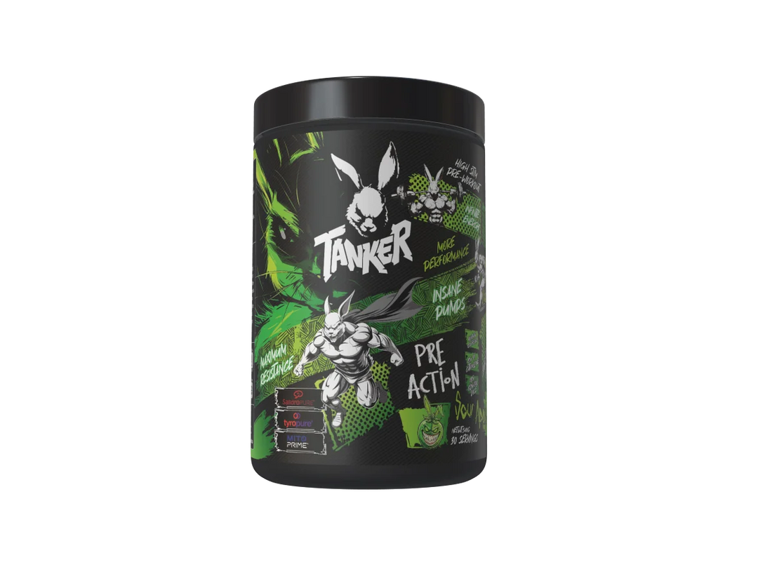 Tanker Labs Pre-Action High Stim Preworkout 540g