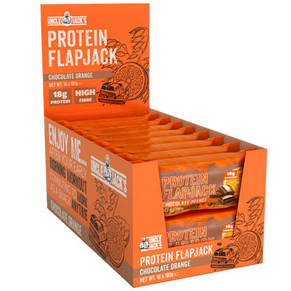 Uncle Jacks Protein Flapjack Bar - 1 x 100g