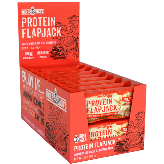 Uncle Jacks Protein Flapjack Bar - 1 x 100g