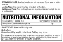 Load image into Gallery viewer, Per4m Nutrition Micronised Creatine Monohydrate - 150g
