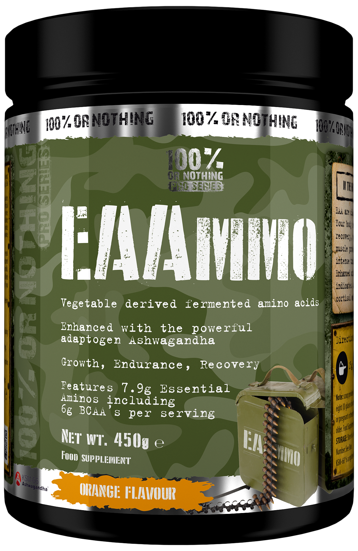 100% or Nothing Pro Series (Maxx Muscle) EAAmmo - 450g
