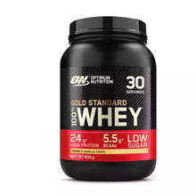 Load image into Gallery viewer, Optimum Nutrition Gold Standard 100% Whey - 900g*
