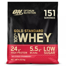 Load image into Gallery viewer, Optimum Nutrition Gold Standard 100% Whey - 4.53kg*
