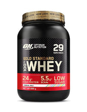 Load image into Gallery viewer, Optimum Nutrition Gold Standard 100% Whey - 900g*
