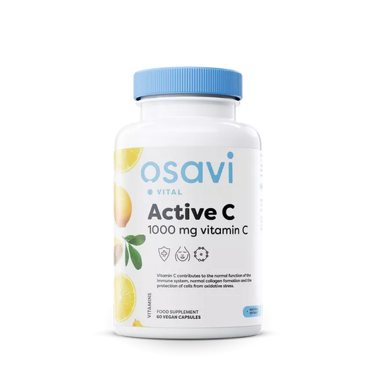 Osavi Active Vitamin C 1000mg - 60 Vegan Capsules
