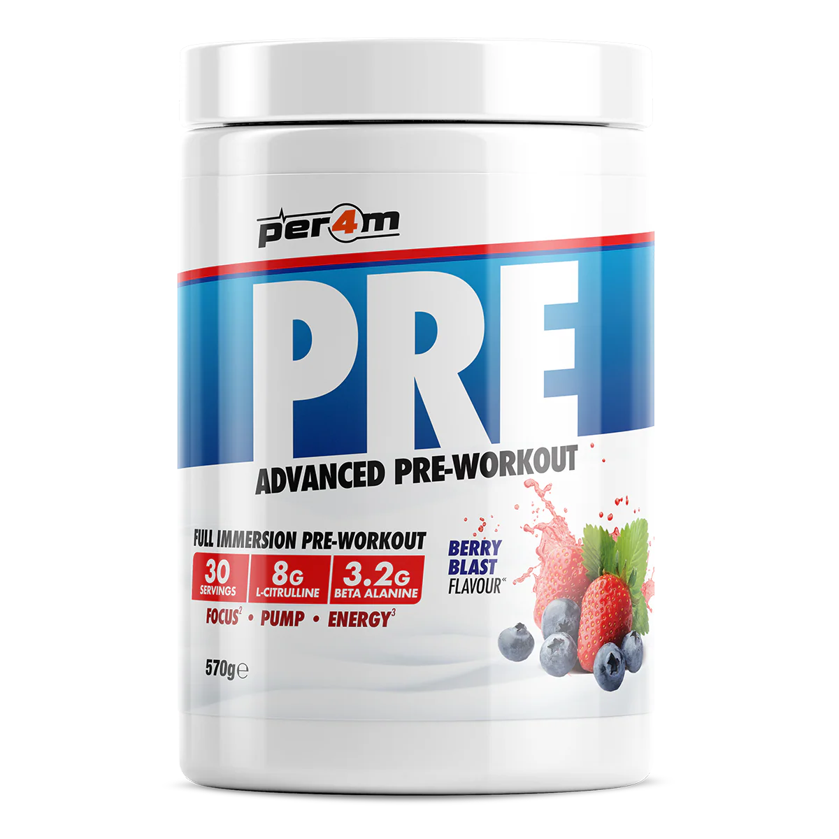 Per4m PRE Advanced Pre-Workout - 570g