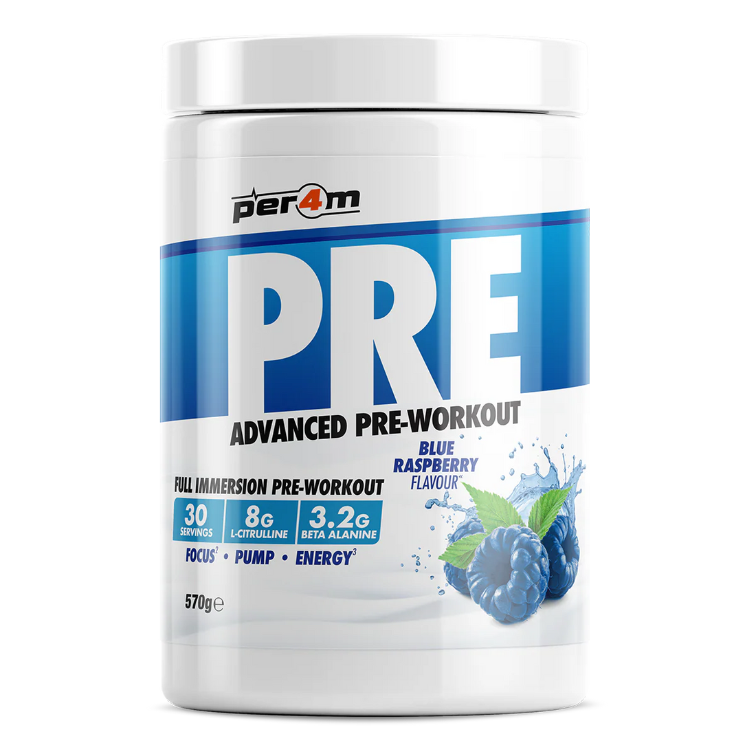 Per4m PRE Advanced Pre-Workout - 570g