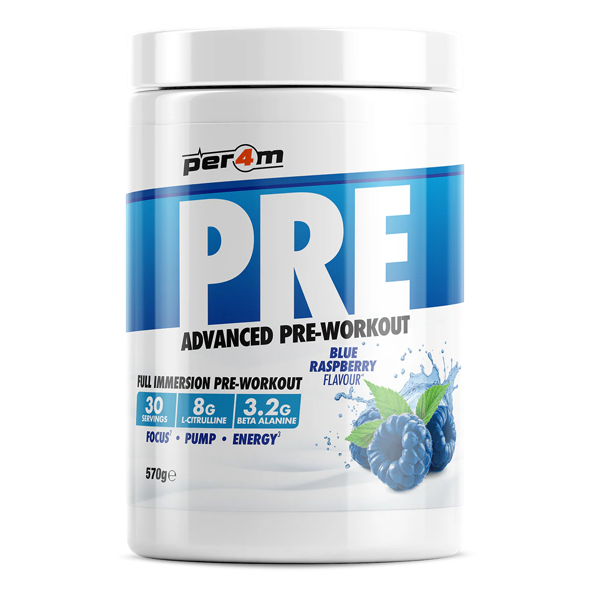 Per4m PRE Advanced Pre-Workout - 570g