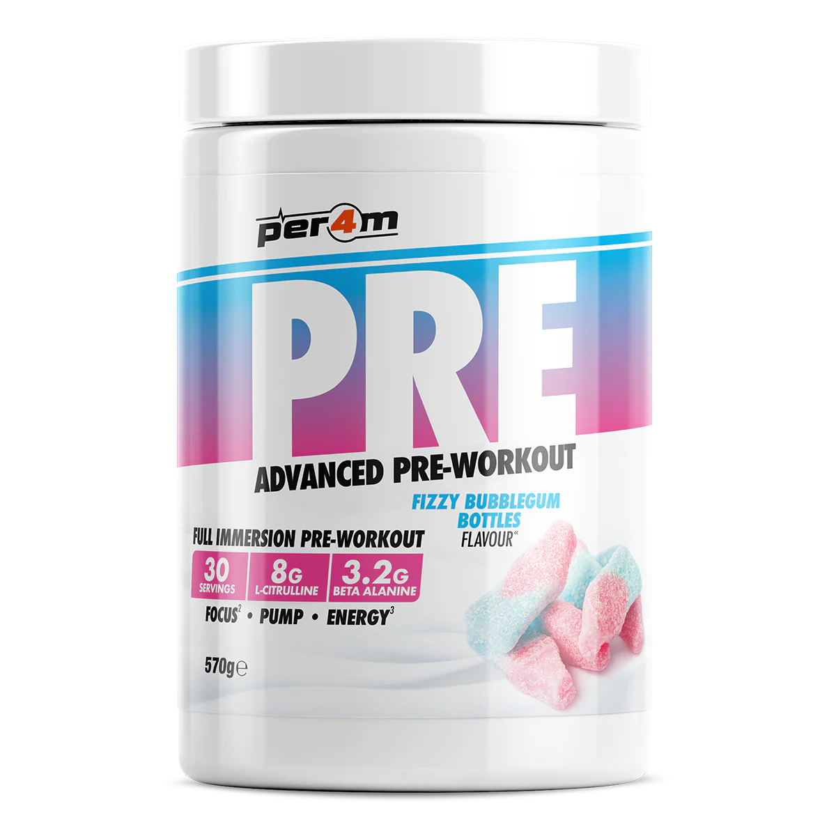 Per4m PRE Advanced Pre-Workout - 570g
