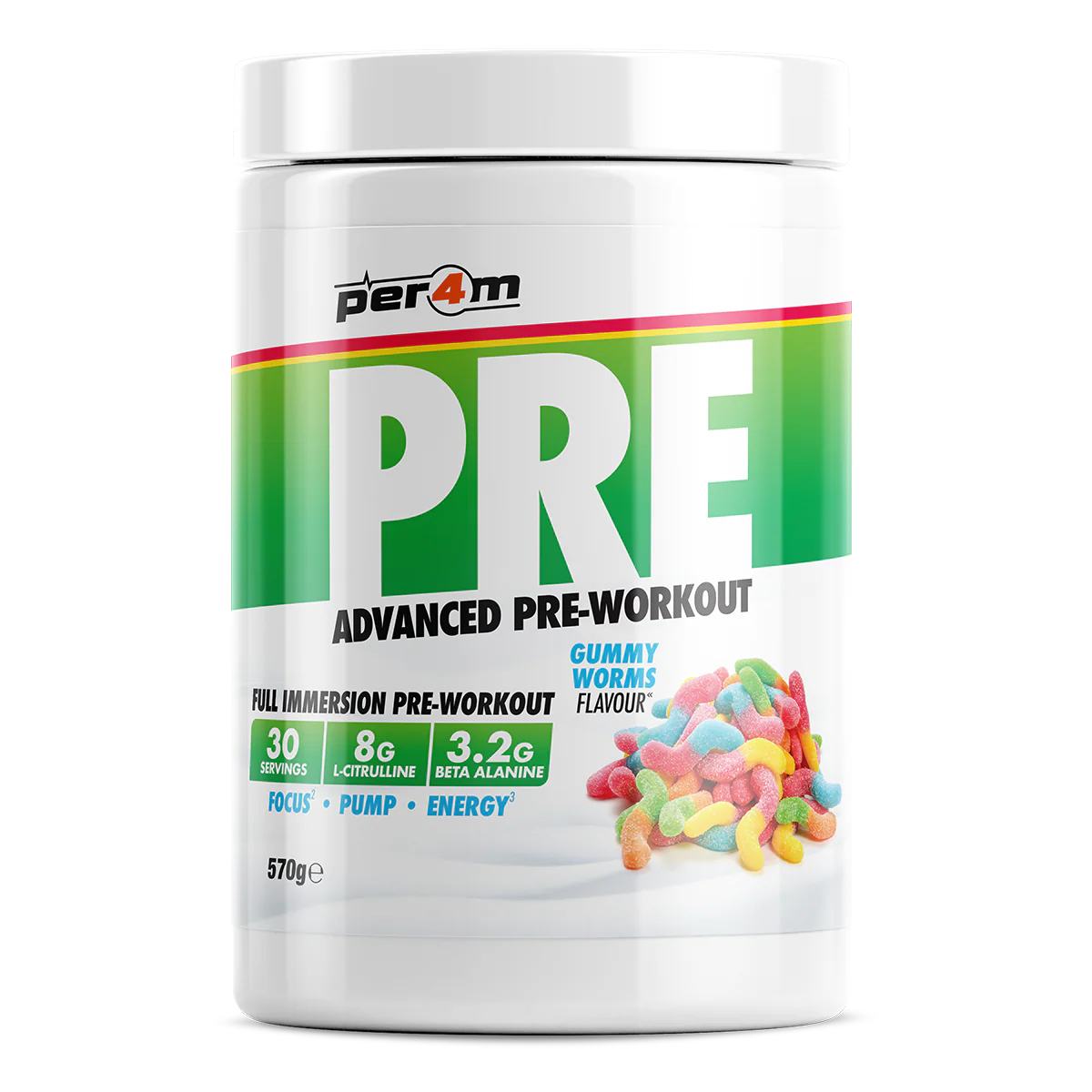 Per4m PRE Advanced Pre-Workout - 570g