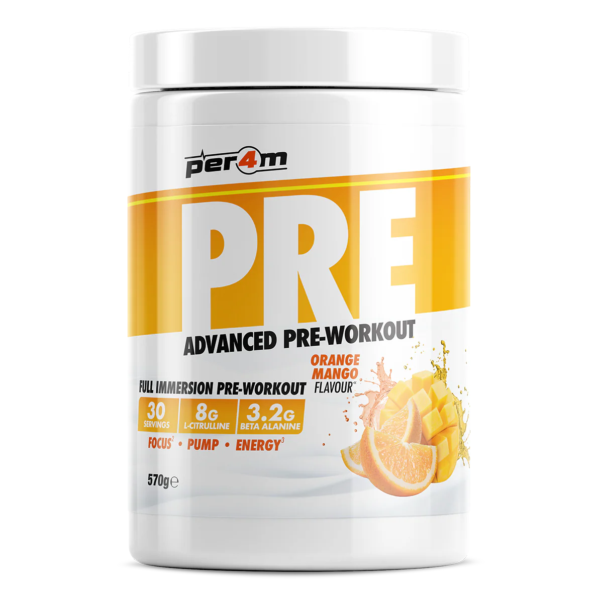 Per4m PRE Advanced Pre-Workout - 570g
