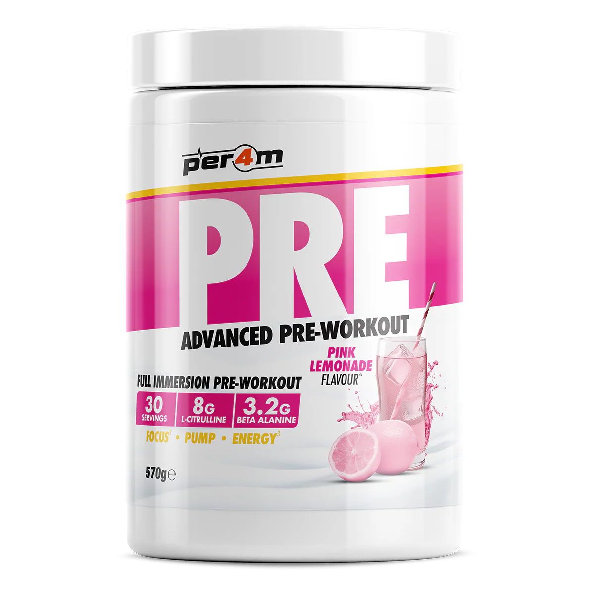 Per4m PRE Advanced Pre-Workout - 570g