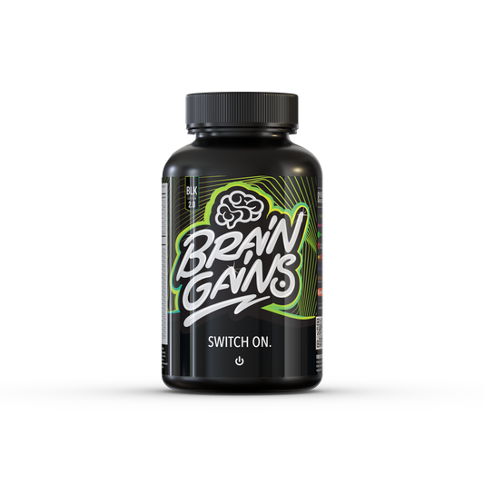 Brain Gains Switch On BLK 2.0 - 120 Capsules