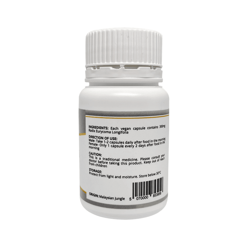 CaliGold Tongkat Ali - 60 Vegan Capsules