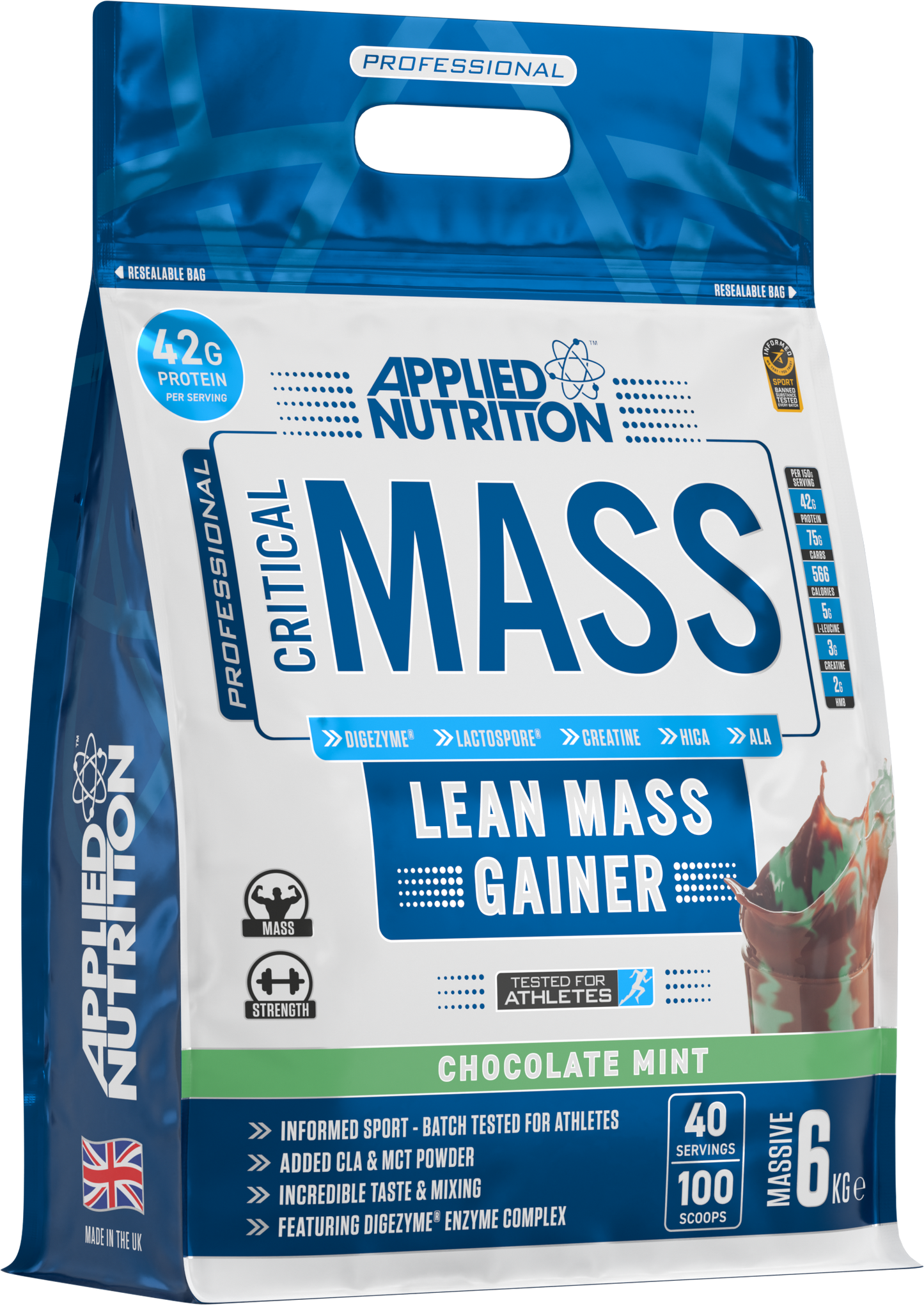 Applied Nutrition Critical Mass - 6kg