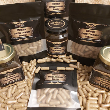 Dark Treasures Energy & Immune Booster - 60 Veg Capsules