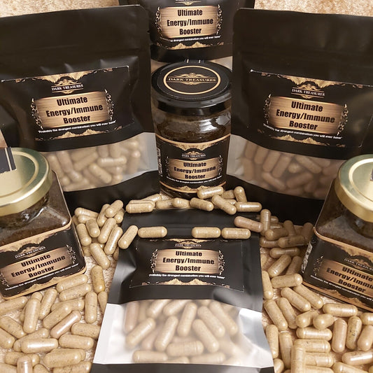 Dark Treasures Energy & Immune Booster - 60 Veg Capsules
