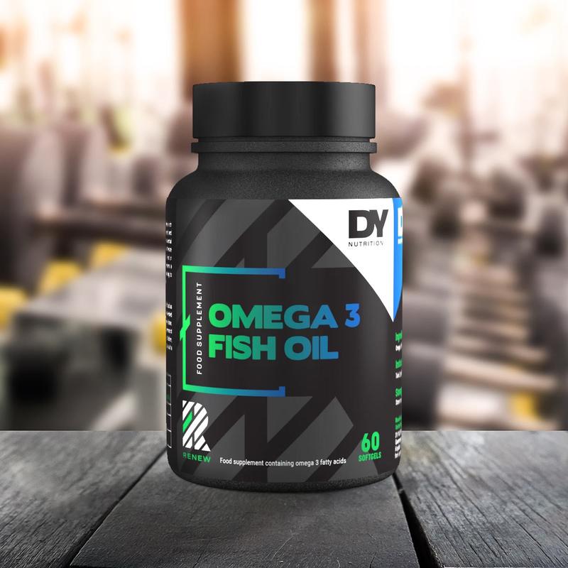 DY Nutrition Renew Omega 3 Fish Oil - 60 Softgels