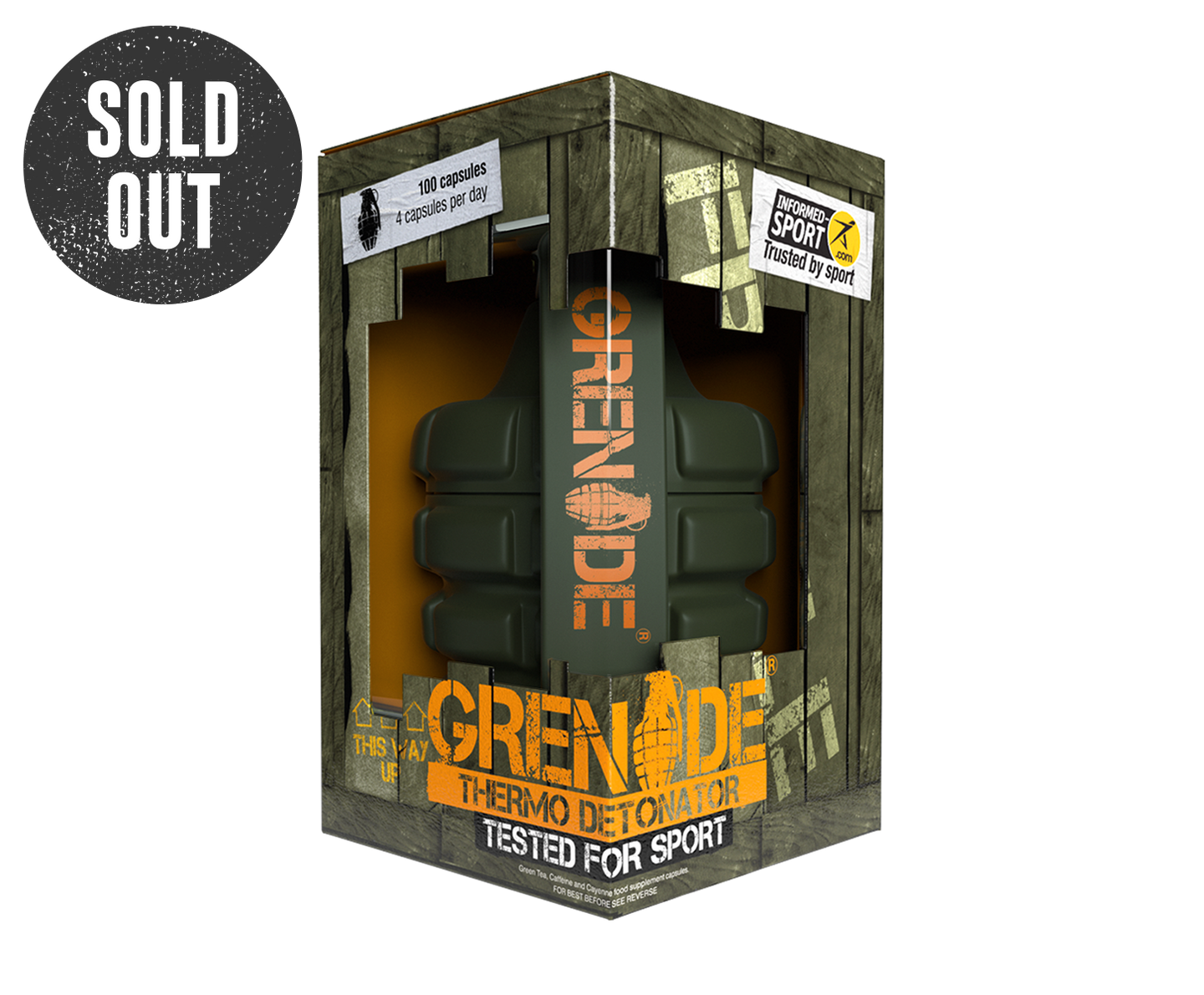 Grenade Thermo Detonator (Informed-Sports Approved) - 100 Capsules