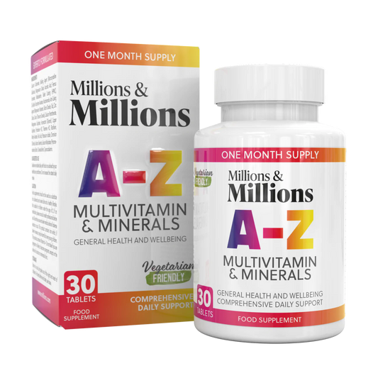 Million's & Million's A-Z Multivitamin & Minerals - 30 Tablets