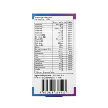 Million's & Million's A-Z Multivitamin & Minerals - 30 Tablets