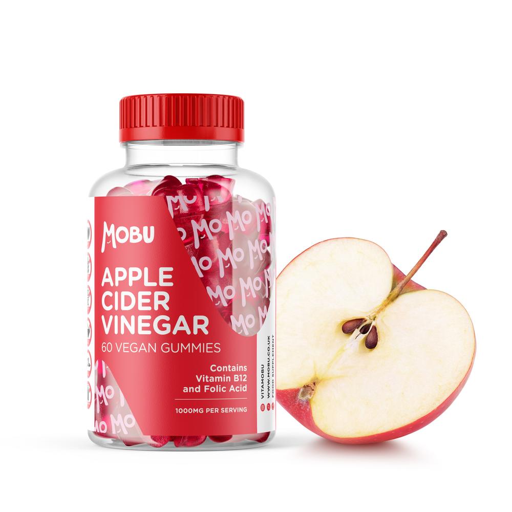 Mobu Apple Cider Vinegar - 60 Vegan Gummies