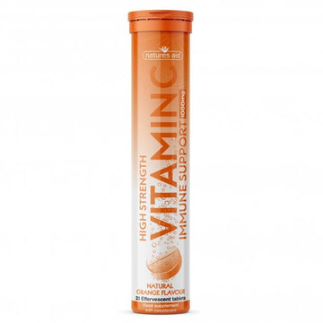 Natures Aid Vitamin C 1000mg Effervescent - 20 Tablets