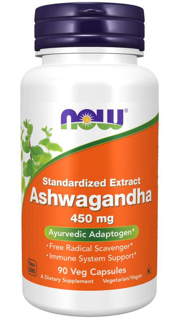 Now Foods Ashwagandha 450mg - 90 Capsules