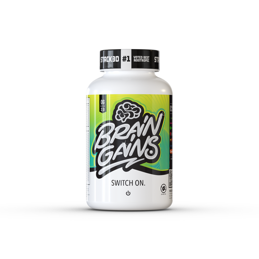 Brain Gains Switch On 2.0 - 120 Capsules