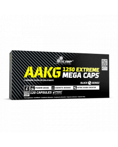 Olimp Nutrition AAKG 1250 Extreme Mega Caps - 120 Caps