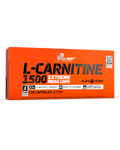 Olimp Nutrition L-Carnitine 1500 Extreme Mega Caps - 120 Capsules