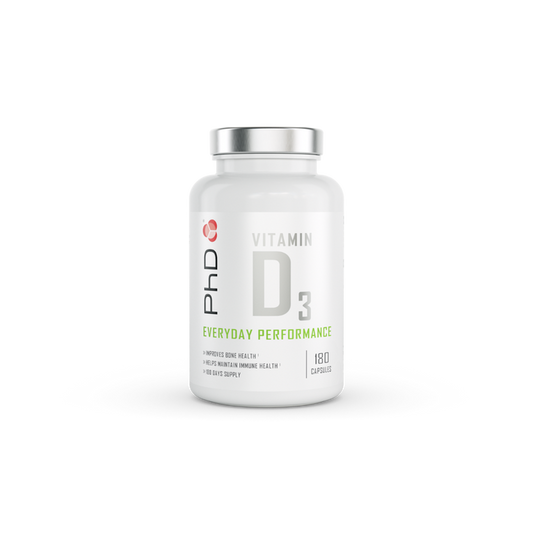 PhD Nutrition Vitamin D3 - 180 Capsules