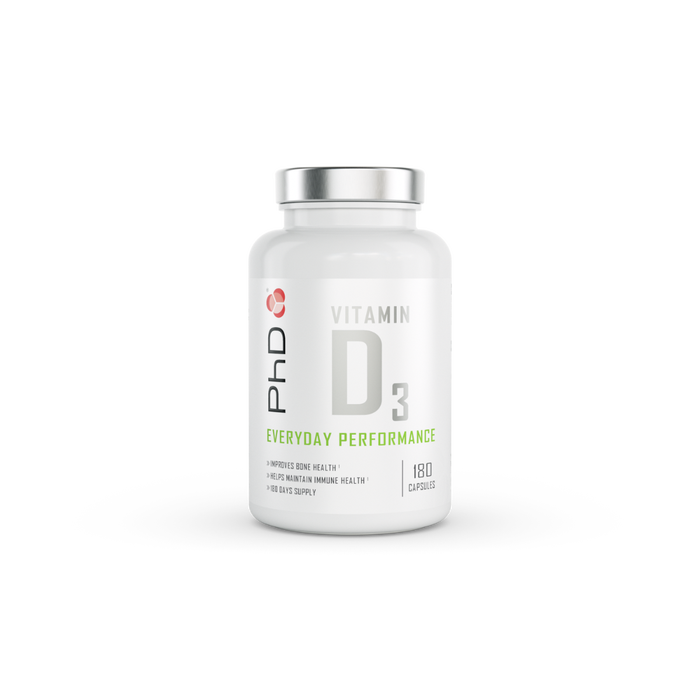 PhD Nutrition Vitamin D3 - 180 Capsules