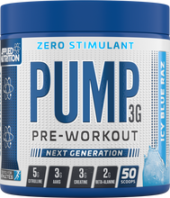 Load image into Gallery viewer, Applied Nutrition Pump 3G Zero Stimulant - 375g
