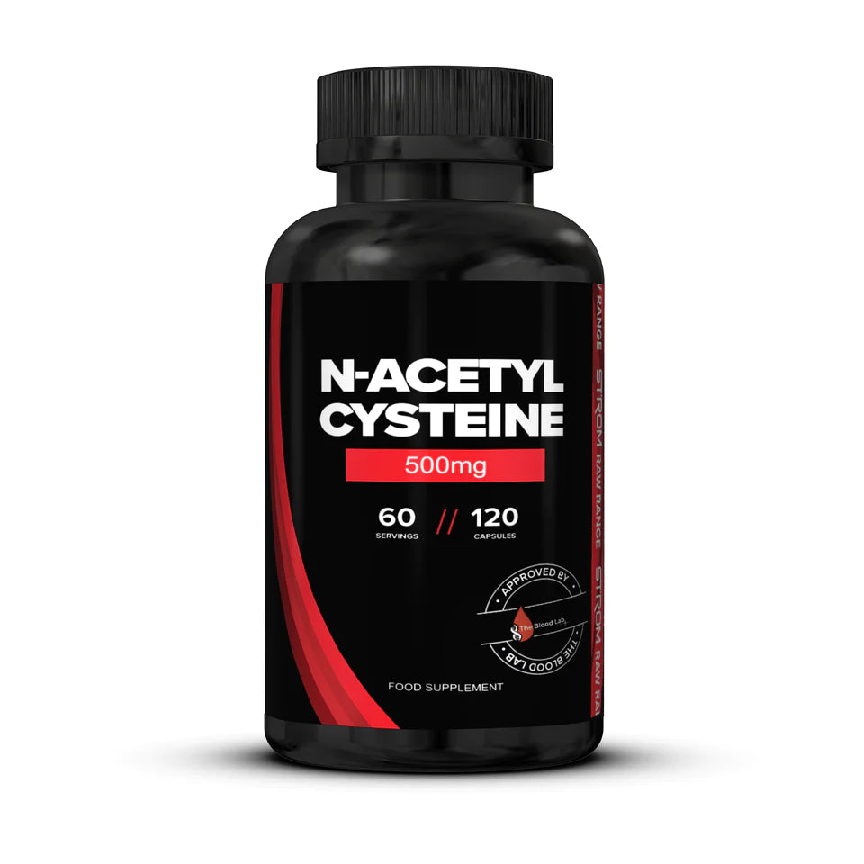 Strom Sports Nutrition NAC (N-Acetyl Cysteine) - 120 Capsules