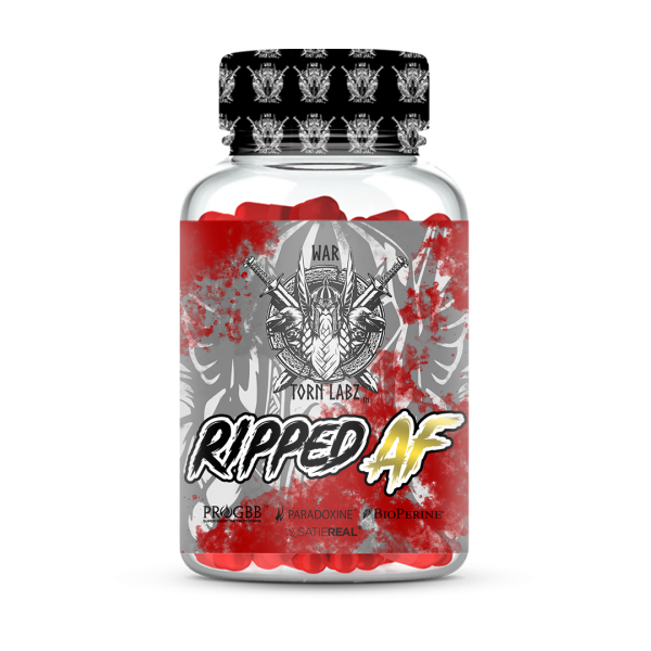 War Torn Labz Ripped AF Fat-Burners - 60 Veg Capsules