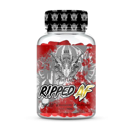 War Torn Labz Ripped AF Fat-Burners - 60 Veg Capsules