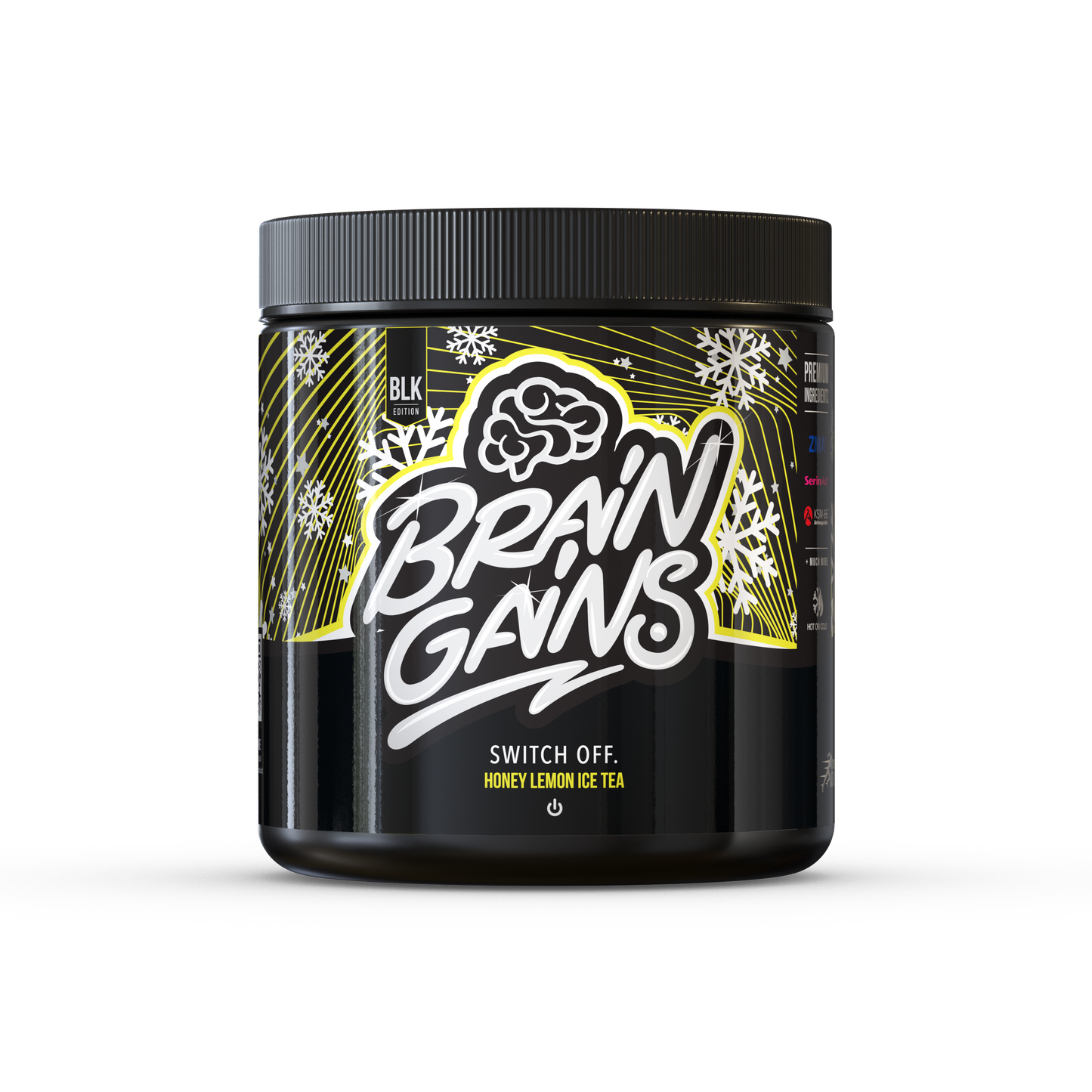 Brain Gains Switch Off Black Edition - 200g