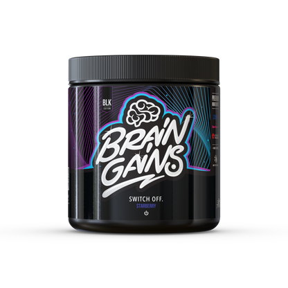 Brain Gains Switch Off Black Edition - 200g